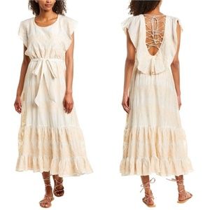 LOVE SAM Talullah Embroidered Maxi Dress